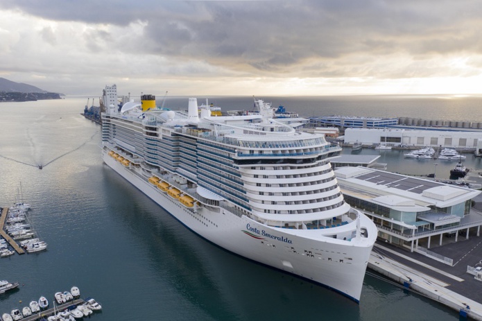 À partir du 1er mai, il est prévu que le Smeralda revienne en Méditerranée occidentale pour proposer des itinéraires de croisière d'une semaine, pour visiter l'Italie, la France et l'Espagne - DR : Costa Croisières