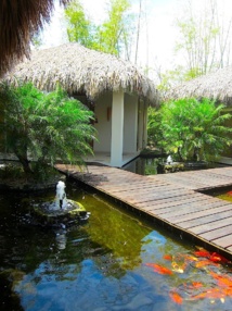 Ambiance tropicale pour les cabines du spa de l'hôtel Dreams La Romana. DR LAC Ambiance tropicale pour les cabines du spa de l'hôtel Dreams La Romana. DR LAC