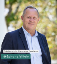 Stéphane Villain, Président de Charentes Tourisme. DR : Mélanie Chaigneau Stéphane Villain, Président de Charentes Tourisme. DR : Mélanie Chaigneau