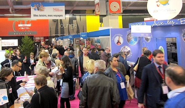Les visiteurs du salon des seniors ont parfois profité de remises de 5% sur les stands des professionnels du tourisme. DR-LAC Les visiteurs du salon des seniors ont parfois profité de remises de 5% sur les stands des professionnels du tourisme. DR-LAC