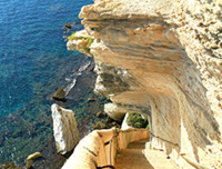 Bonifacio - Escalier du Roy d'Aragon - © Sébastien Aude