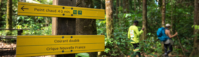 © Guillaume Feuillet / Départ de Randonnée Roche Bateau © Guillaume Feuillet / Départ de Randonnée Roche Bateau