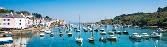 Belle Ile en Mer – port de Sauzon – © shutterstock Belle Ile en Mer – port de Sauzon – © shutterstock