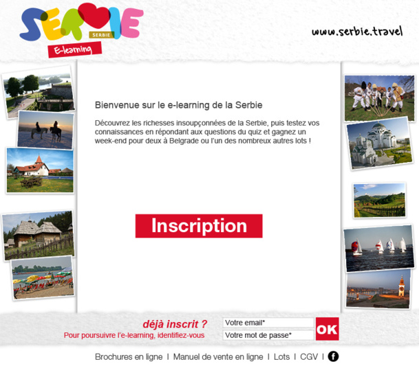 La Serbie lance un elearning et fait gagner un week-end à Belgrade ! La Serbie lance un elearning et fait gagner un week-end à Belgrade !