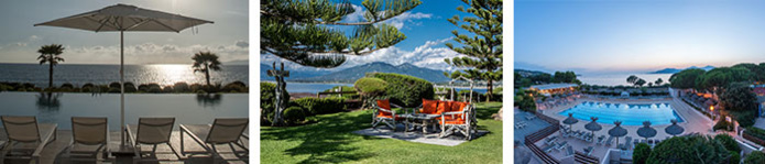 © Hôtel Radisson Blu Resort / © Hotel Sofitel Thalassa Porticcio / © Hôtel Marina Viva - Porticcio © Hôtel Radisson Blu Resort / © Hotel Sofitel Thalassa Porticcio / © Hôtel Marina Viva - Porticcio