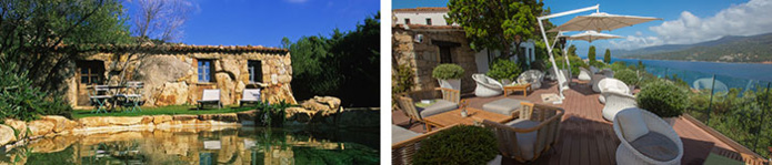 © Domaine de Murtoli - A Muredda / © Hôtel Miramar - Propriano © Domaine de Murtoli - A Muredda / © Hôtel Miramar - Propriano