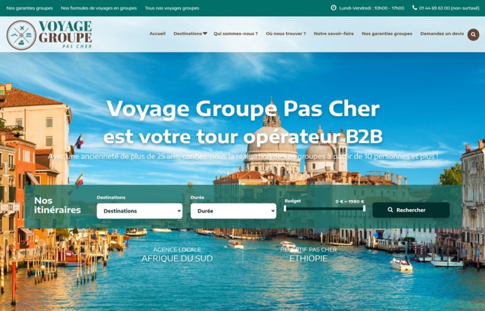Un site Internet dédié présente une multitude d'idées d'itinéraires, avec pour chacun, une carte permettant de visualiser les grandes étapes - DR : Mouvance Voyages Un site Internet dédié présente une multitude d'idées d'itinéraires, avec pour chacun, une carte permettant de visualiser les grandes étapes - DR : Mouvance Voyages
