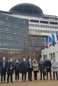 Les organisateurs ont été reçus à Bercy par le directeur de cabinet d’Alain Griset - DR : CAI Les organisateurs ont été reçus à Bercy par le directeur de cabinet d’Alain Griset - DR : CAI