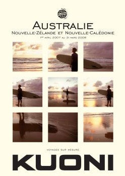 La brochure Australie (à venir) avec Nouvelle-Zélande et la Nouvelle Calédonie développe une véritable offre de spécialiste