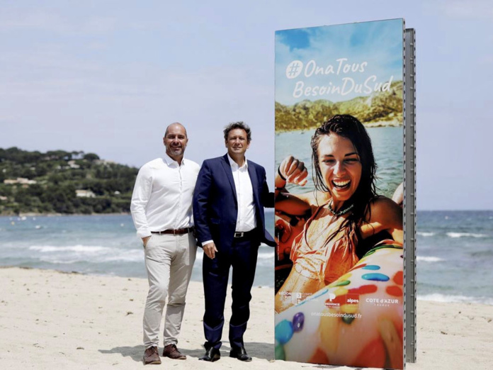 Loïc Chovelon, directeur général et François de Canson, Président du CRT Provence-Alpes-Côte d'Azur et Conseiller Régional de la Région Sud. - DR : CRT PACA Loïc Chovelon, directeur général et François de Canson, Président du CRT Provence-Alpes-Côte d'Azur et Conseiller Régional de la Région Sud. - DR : CRT PACA
