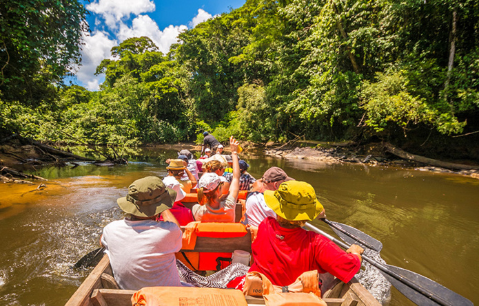 © ABrusini ctguyane/ Aventure douce en Amazonie française...