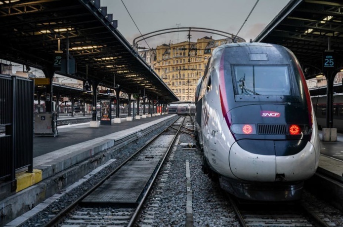 Gare de l'Est à Paris le 13 décembre 2019. Martin Bureau/AFP