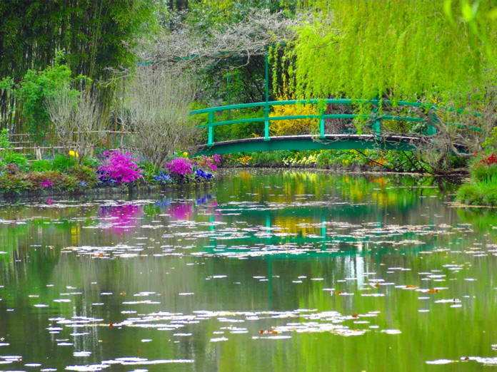 Le Pont Japonais dans le Jardin Claude Monet à Giverny - DR : Eva Tessier, Normandie Tourisme