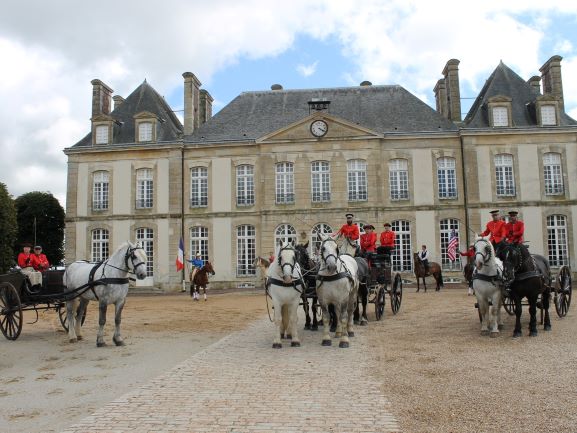 Fondé en 1715 sur ordre du Roi Soleil, le Haras national du Pin est le plus ancien et le plus prestigieux des haras nationaux - DR