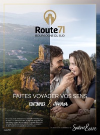 La Saône-et-Loire lance une nouvelle identité de communication autour de la Route71 La Saône-et-Loire lance une nouvelle identité de communication autour de la Route71
