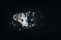 Tunnel de lave Bleu - © IRT / Miles & Love Tunnel de lave Bleu - © IRT / Miles & Love