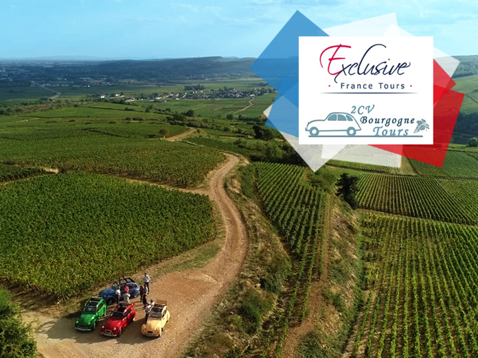 Balade en 2CVs au milieu des vignobles de Bourgogne © 2CV Bourgogne Tours / Exclusive France Tours Balade en 2CVs au milieu des vignobles de Bourgogne © 2CV Bourgogne Tours / Exclusive France Tours