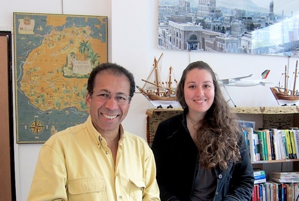 Jalel Bouagga et d'Emmanuelle Andreau de l'agence Sindbad Voyages - DR : LAC
