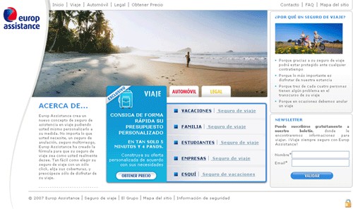 Europ Assistance lance son premier site e-commerce en Espagne