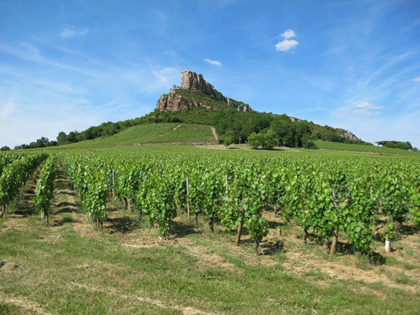 Les Roches de Solutré Pouilly Vergisson, 13e Grand Site de France - DR : A.BORIOS