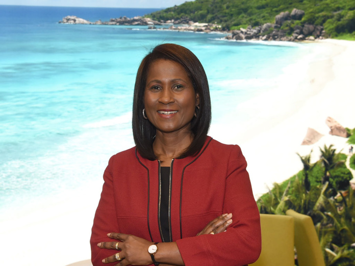 Bernadette Willemin: "Our priority is to let people know tIs to let people know that Seychelles is open to visitors from all over the world"- /picture Seychel