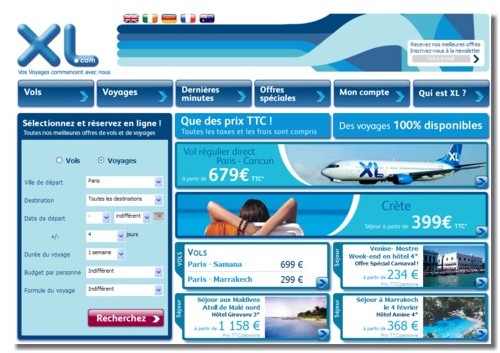 XL.com ouvre ses portes sur le web