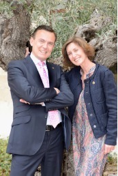 Fabien Piancentino, avec sa femme Valérie, est nommé Directeur général du Couvent des Minimes - Photo DR