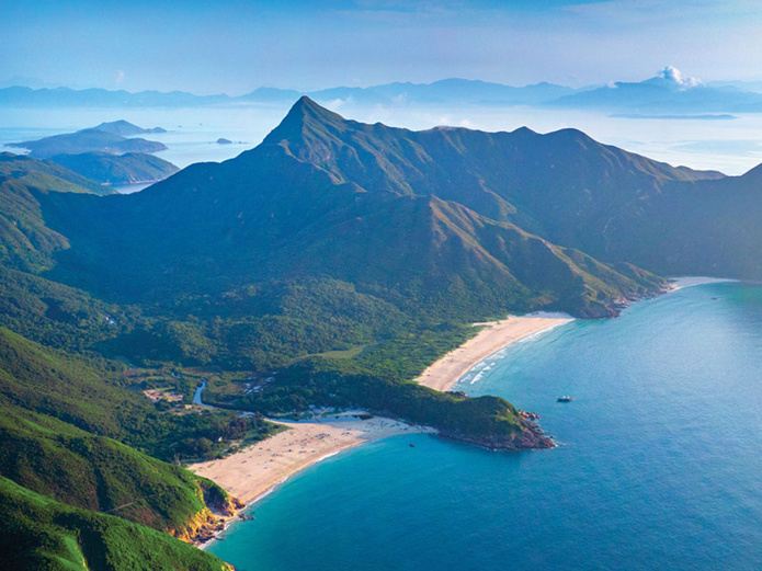 Plage de Ham Tin Wan sur le MacLehose Trail © Hong Kong Tourism Board Plage de Ham Tin Wan sur le MacLehose Trail © Hong Kong Tourism Board