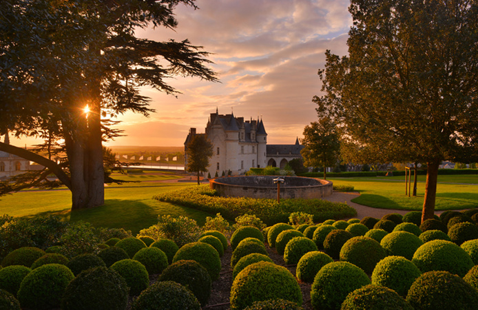 © L. De Serres - Jardin Château d'Amboise