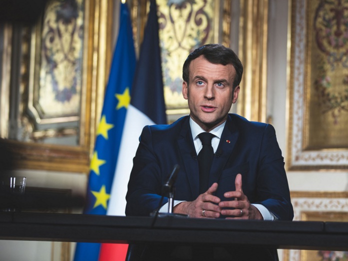 Emmanuel Macron vient d'annoncer l'interdiction de se déplacer à plus de 10km de chez soi - Crédit photo : Elysée.fr