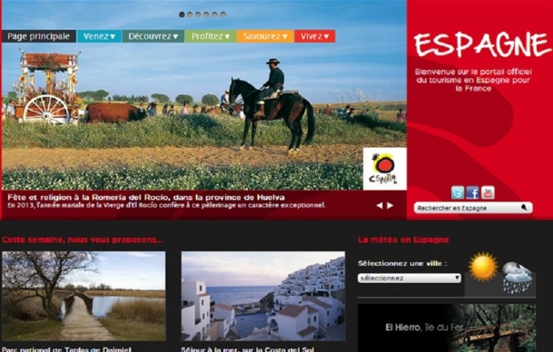 L'Office du Tourisme en Espagne concentre ses efforts et ses dépenses sur la promotion de formes de tourisme autres que le balnéaire - Capture d'écran L'Office du Tourisme en Espagne concentre ses efforts et ses dépenses sur la promotion de formes de tourisme autres que le balnéaire - Capture d'écran