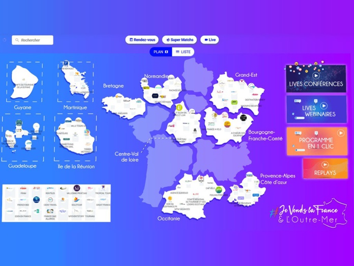 "La plateforme est vraiment très bien faite ! C'est l'occasion pour les agences Selectour de visiter nos partenaires mais surtout d'aller dénicher de belles idées d'expériences. Il ne faut pas hésiter à regarder le profil de tous les exposants pour y trouver toute sorte de tourisme" - DR