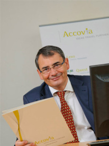 Patrick Bleu, directeur Europe d'Accovia