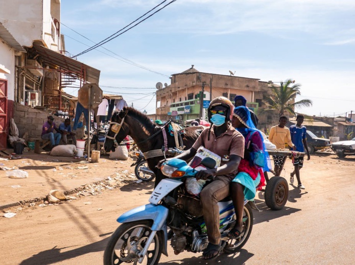 Le Sénégal est parvenu à garder le nombre de cas de Covid-19 bas et à maintenir son économie en marche. Catherine Leblond/Alamy Stock Image