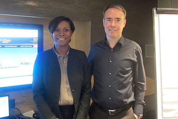 Olivier Kervella, le PDG de NG Travel accompagné par Corinne Louison, la directrice générale adjointe de Directours - DR : LAC Olivier Kervella, le PDG de NG Travel accompagné par Corinne Louison, la directrice générale adjointe de Directours - DR : LAC