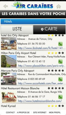 Air Caraïbes lance son application mobile Air Caraïbes lance son application mobile