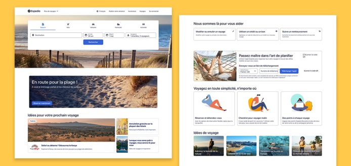 Expedia annonce par la même occasion une nouvelle offre de forfait (vols + hébergement + activités) - DR