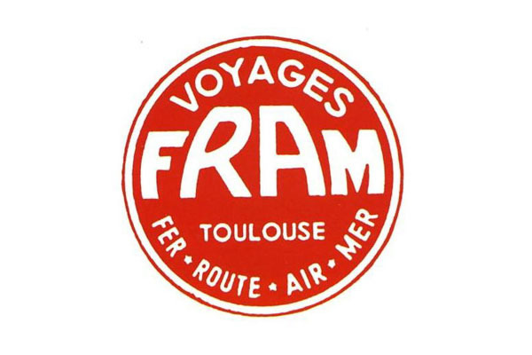 Le 1er logo de FRAM - DR Le 1er logo de FRAM - DR
