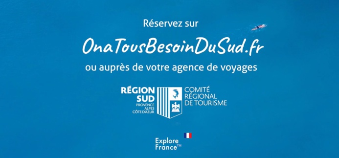 La campagne lancée par la Région SUD Provence-Alpes Côte d'Azur va également renvoyer vers les agences de voyages - DR
