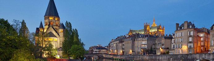 Temple Neuf et Cathédrale Saint-Etienne © Studio Hussenot Temple Neuf et Cathédrale Saint-Etienne © Studio Hussenot
