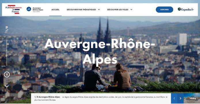 Auvergne-Rhône-Alpes Tourisme lance une campagne digitale inédite avec Expedia et 7 villes de la région