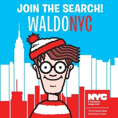 Waldo, le personnage de "Où est Charlie ?" suggère des destinations et des excursions "family-friendly" sur Nycgo.com - DR