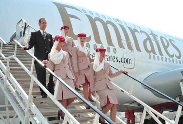 Emirates dispose de la "5ème liberté" en Grande-Bretagne, en Scandinavie, en Italie, au Benelux.  DR