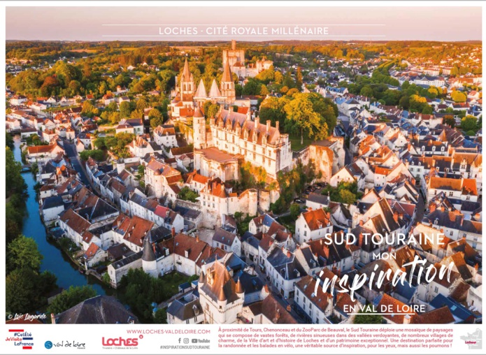 Jeu-concours, pub : l'OT Loches Touraine Châteaux de la Loire lance une campagne de relance !