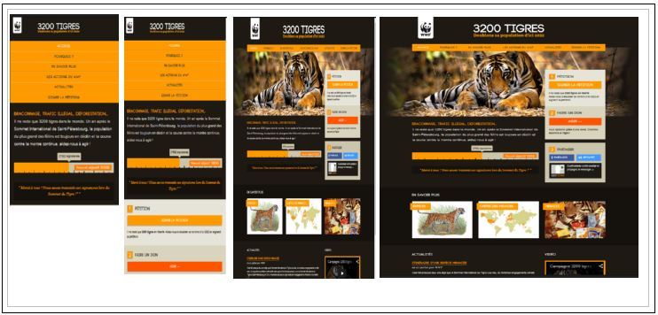 L'approche "Mobile first" : l'exemple du site de WWF - DR