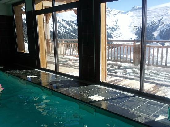 La résidence Odalys Prestige Le refuge du Golf, à Flaine, propose un spa dont les équipements n'ont rien à envier aux meilleurs hôtels-resorts. ©DR. Odalys.