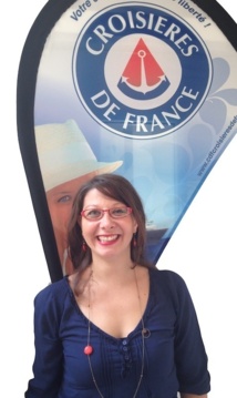 Audrey Richard, RH de Croisières de France. DR Audrey Richard, RH de Croisières de France. DR