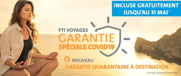 La "Garantie spéciale COVID19" incluse gratuitement pour tous les forfaits réservés entre le 1er et le 31 mai 2021 - DR