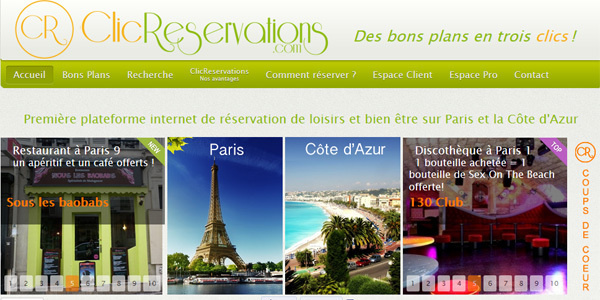 Plus de clients avec ClicReservations Plus de clients avec ClicReservations