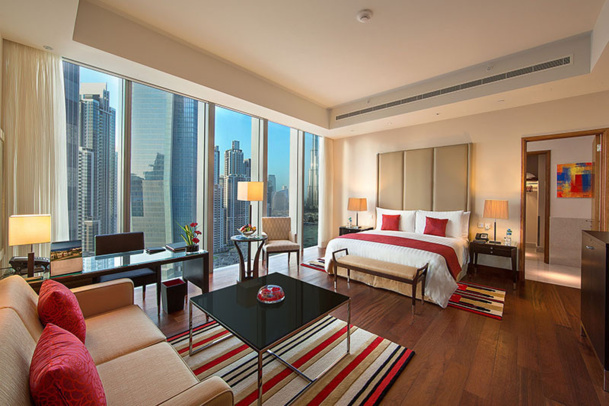 L'Oberoi Dubaï est un hôtel de luxe contemporain, doté de 252 chambres et suites - DR : Oberoi L'Oberoi Dubaï est un hôtel de luxe contemporain, doté de 252 chambres et suites - DR : Oberoi